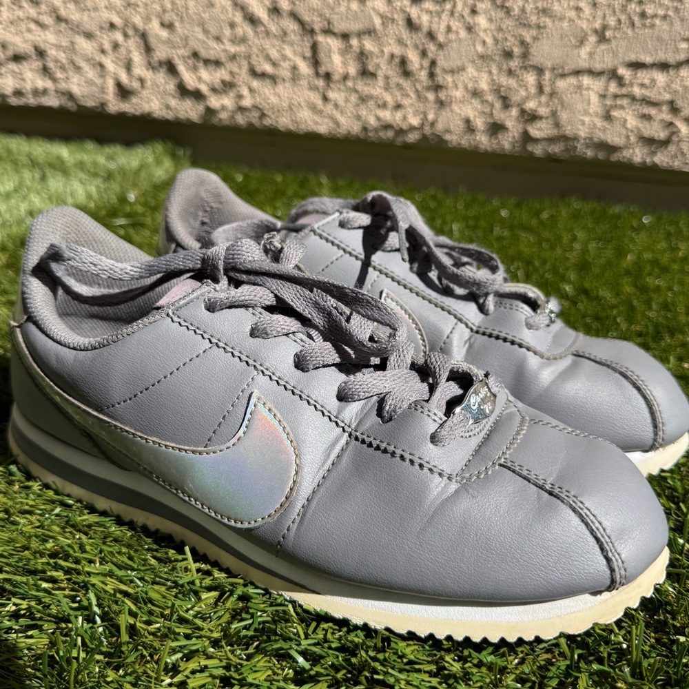 Size 6.5 Nike Classic Cortez Nylon Wolf Grey NO BOX